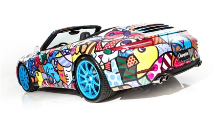 Porsche 911 Cabriolet Art Car by Romero Britto (2012)